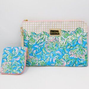Lilly Pulitzer Padded Tech Sleeve Set in Chic Magnet | Preppy | EUC